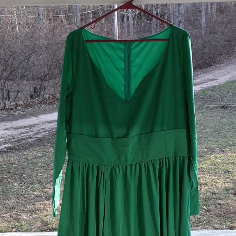 Green Evening Gown